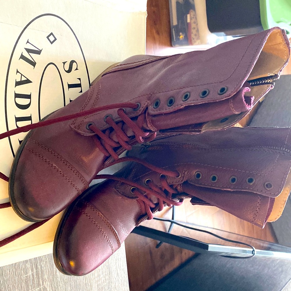 Steve Madden Womens Combat boots (Troopa)